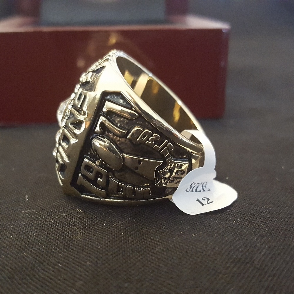 Dallas Cowboys Fan ‎ Edition 1971 Championship Super Bowl Ring Gold - Picture 7 of 8